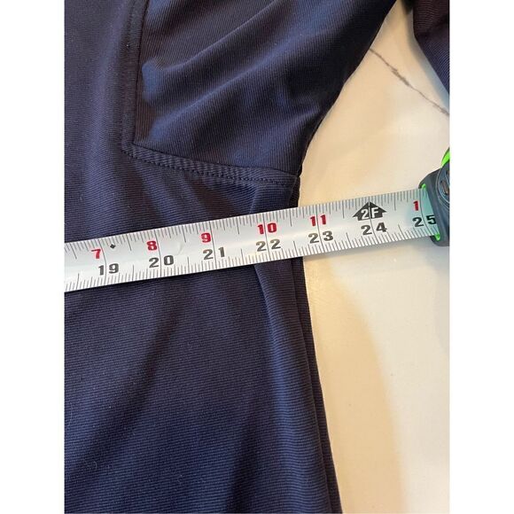 Footjoy FJ Men’s Mock Neck Navy Pullover Sz M Long Sleeve Golf - Picture 7 of 8